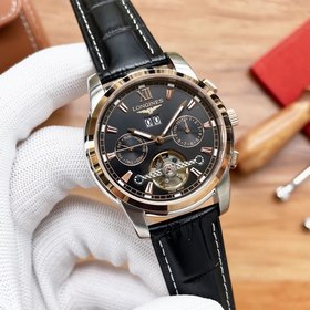 Longines Многофункциональные часы Элигантные мужские часы Ремешо