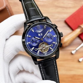 Longines Многофункциональные часы Элигантные мужские часы Ремешо