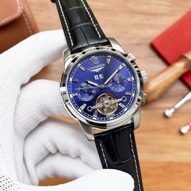 Longines Многофункциональные часы Элигантные мужские часы Ремешо
