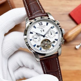 Longines Многофункциональные часы Элигантные мужские часы Ремешо