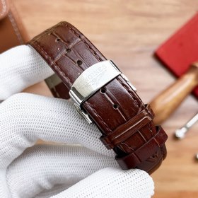 Longines Трехстрелочные часы Элитные мужские часы Ремешок ： рем