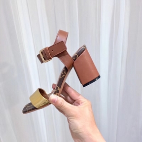 LOUIS VUITTON Классические женские сандалии Lv, любимые всеми зна