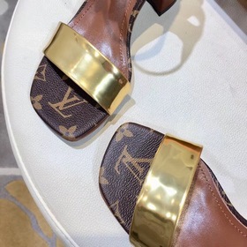LOUIS VUITTON Классические женские сандалии Lv, любимые всеми зна