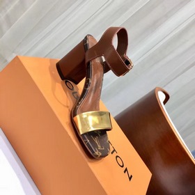 LOUIS VUITTON Классические женские сандалии Lv, любимые всеми зна
