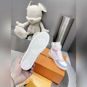 Высокие кроссовки LV Time Out Классическая форма из гладкой кожи,