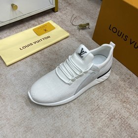 LV Louis Vuitton роскошные спортивные кроссовки Импортный материа