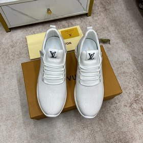 LV Louis Vuitton роскошные спортивные кроссовки Импортный материа