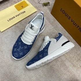 LV Louis Vuitton роскошные спортивные кроссовки Импортный материа