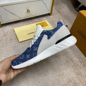 LV Louis Vuitton роскошные спортивные кроссовки Импортный материа