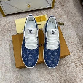 LV Louis Vuitton роскошные спортивные кроссовки Импортный материа