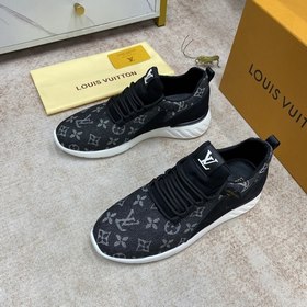 LV Louis Vuitton роскошные спортивные кроссовки Импортный материа