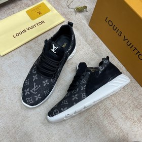 LV Louis Vuitton роскошные спортивные кроссовки Импортный материа