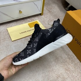LV Louis Vuitton роскошные спортивные кроссовки Импортный материа