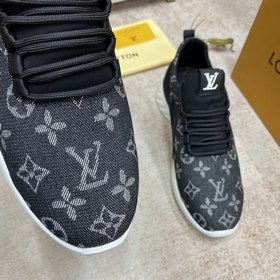 LV Louis Vuitton роскошные спортивные кроссовки Импортный материа