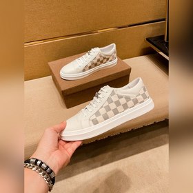 LV Мужская обувь высокого класса Свободные кроссовки Верхняя ча