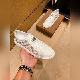 LV Мужская обувь высокого класса Свободные кроссовки Верхняя ча