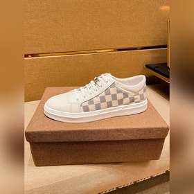 LV Мужская обувь высокого класса Свободные кроссовки Верхняя ча