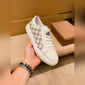 LV Мужская обувь высокого класса Свободные кроссовки Верхняя ча