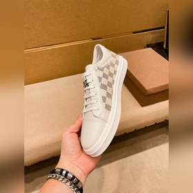 LV Мужская обувь высокого класса Свободные кроссовки Верхняя ча