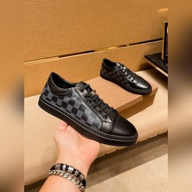 LV Мужская обувь высокого класса Свободные кроссовки Верхняя ча