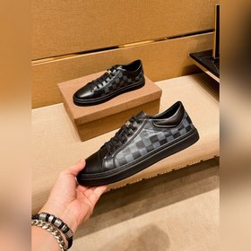 LV Мужская обувь высокого класса Свободные кроссовки Верхняя ча