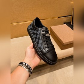 LV Мужская обувь высокого класса Свободные кроссовки Верхняя ча