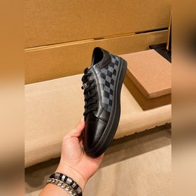 LV Мужская обувь высокого класса Свободные кроссовки Верхняя ча