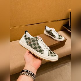 LV Мужская обувь высокого класса Свободные кроссовки Верхняя ча