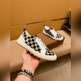 LV Мужская обувь высокого класса Свободные кроссовки Верхняя ча