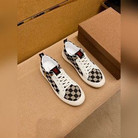 LV Мужская обувь высокого класса Свободные кроссовки Верхняя ча