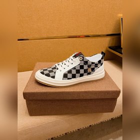 LV Мужская обувь высокого класса Свободные кроссовки Верхняя ча