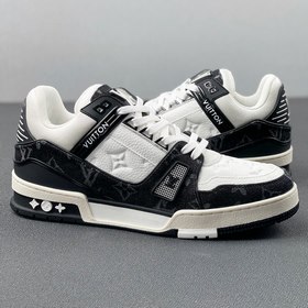 Louis Vuitton Луи Виттен Trainer Свободные кроссовки Черный и бел