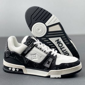 Louis Vuitton Луи Виттен Trainer Свободные кроссовки Черный и бел