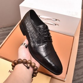 LV Официальные кожаные туфли Кожаные туфли костюму Верх из италья