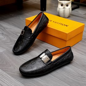 LV ботинки с каблуком Импортный верх из кожи бычка, импортная под
