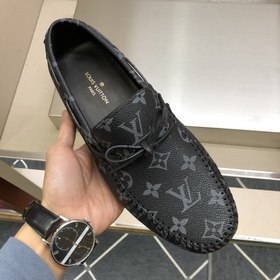 LV Классические мужские туфли для вождения Материал： полностью им