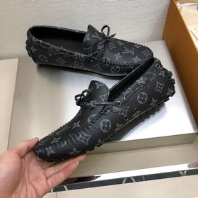 LV Классические мужские туфли для вождения Материал： полностью им