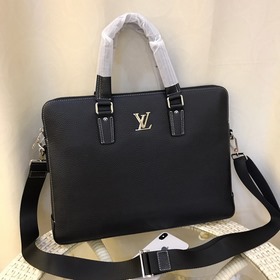 LV Роскошная мужская сумка для документов из импортной кожи Модел