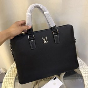 LV Роскошная мужская сумка для документов из импортной кожи Модел