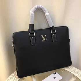 LV Роскошная мужская сумка для документов из импортной кожи Модел