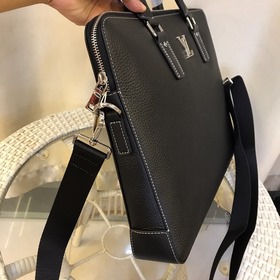 LV Роскошная мужская сумка для документов из импортной кожи Модел