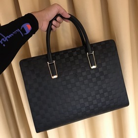 Lv Роскошный мужской портфель из кожи слона Модель： 856-1 Надежна