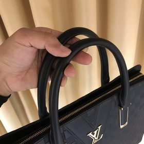 Lv Роскошный мужской портфель из кожи слона Модель： 856-1 Надежна