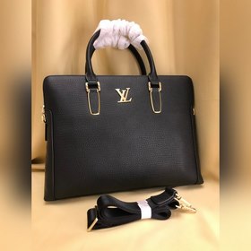LV Мужская сумка-портфель с ремнем через плечо, модель： 860-1 Изг