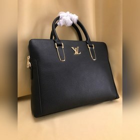 LV Мужская сумка-портфель с ремнем через плечо, модель： 860-1 Изг