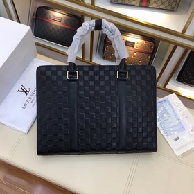 LV Мужская деловая сумка из кожи, модель 126-1 Высококачественна