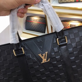 LV Мужская деловая сумка из кожи, модель 126-1 Высококачественна