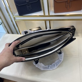 LV Мужская деловая сумка из кожи бычка, модель 3385-1 Высококачес