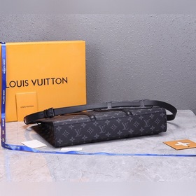 Мужской портфель LV, можно носить в руке или через плечо, модель
