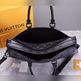 Мужской портфель LV, можно носить в руке или через плечо, модель 